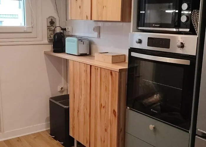 T2 Lumineux Avec Balcon, Parking - Centre-ville Apartament Hawr